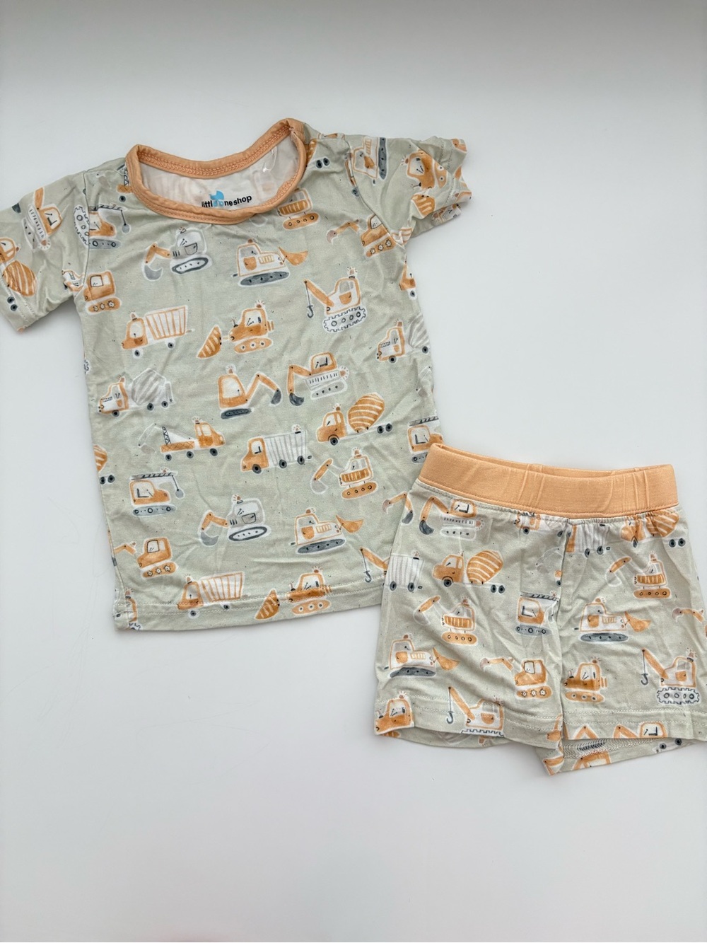 Little One Shop Bamboo Pajama Set 3-6M